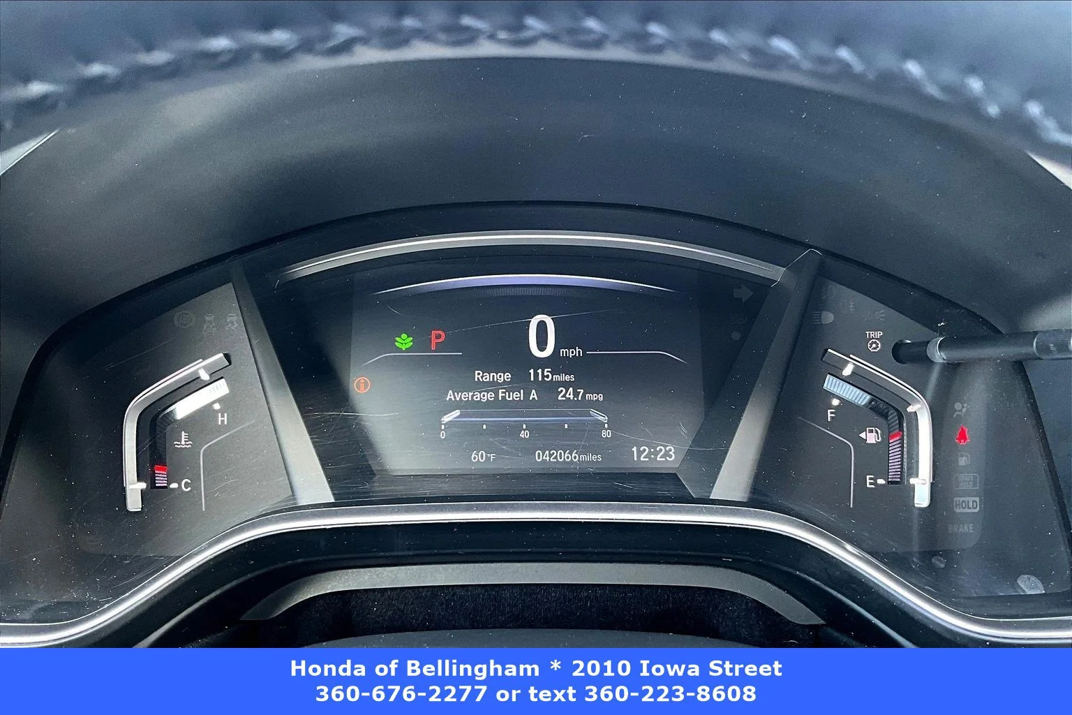 Used 2019 Blue Honda EX-L image 13