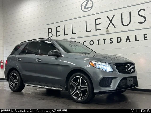 Used 2017 Gray Mercedes-Benz GLE 350 image 2