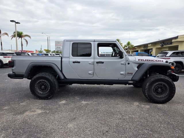 Used 2021 Billet Silver Metallic Clearcoat Jeep Rubicon image 12