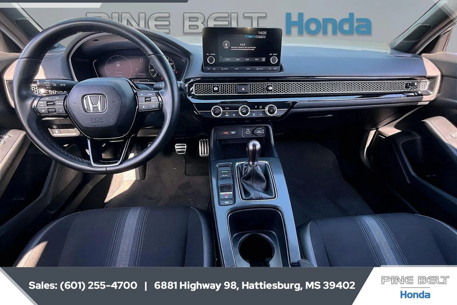 Used 2024 Lunar Silver Metallic Honda Sport image 13