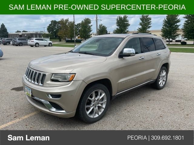 Used 2014 Jeep Grand Cherokee Summit with VIN 1C4RJFJT8EC301928 for sale in Peoria, IL