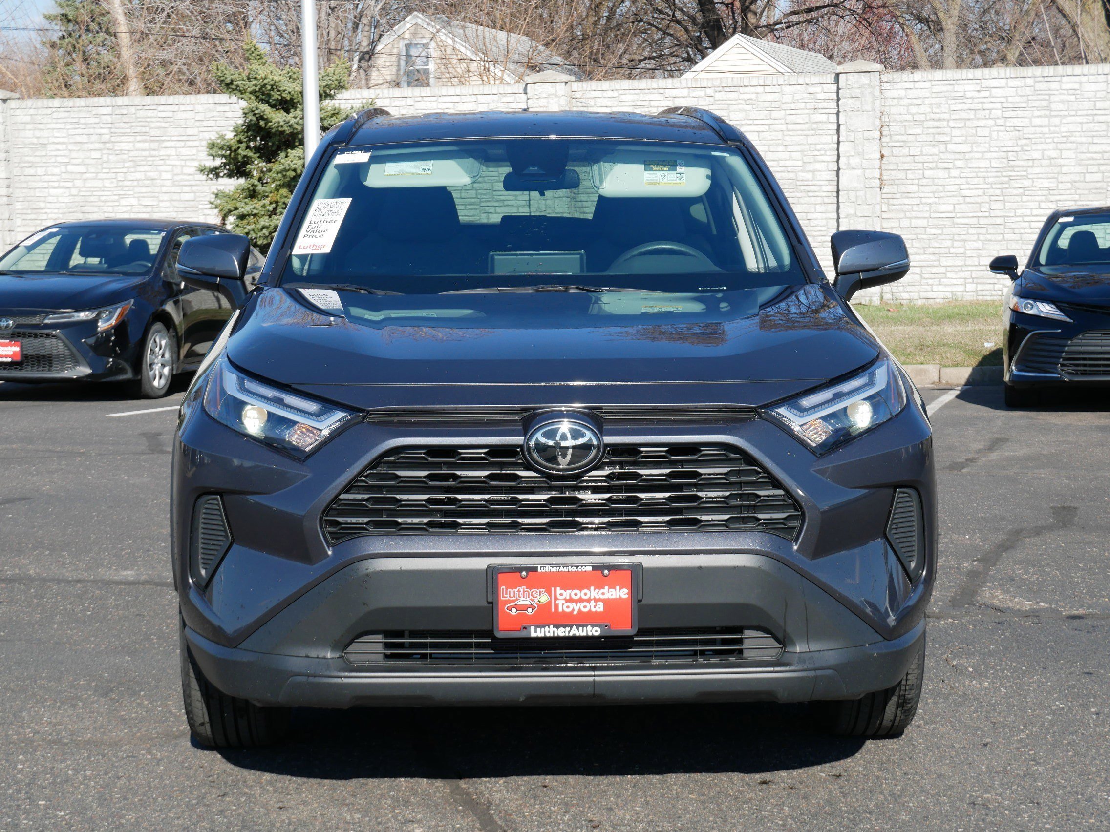 Certified 2025 Toyota RAV4 XLE with VIN 2T3P1RFV0SW542927 for sale in Brooklyn Center, Minnesota