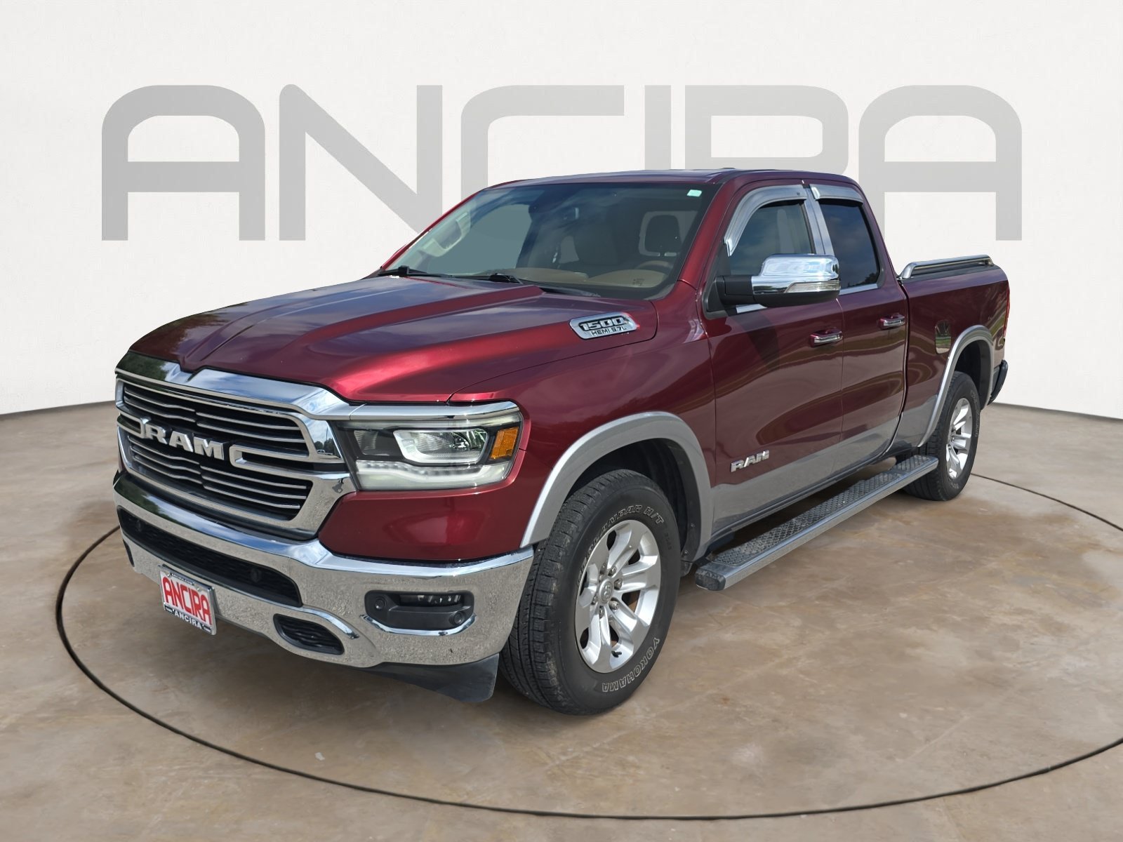Used 2020 Delmonico Red Pearlcoat Ram Laramie image 8