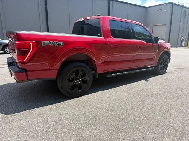 Certified Used 2022 Rapid Red Metallic Tinted Clearcoat Ford XLT image 6