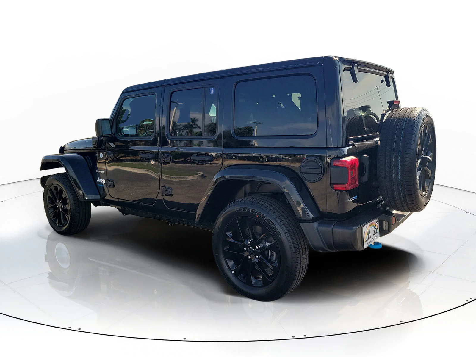 Used 2024 Black Jeep Sahara 4xe image 6