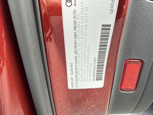 Used 2018 Red Audi 2.0T Premium Plus image 30