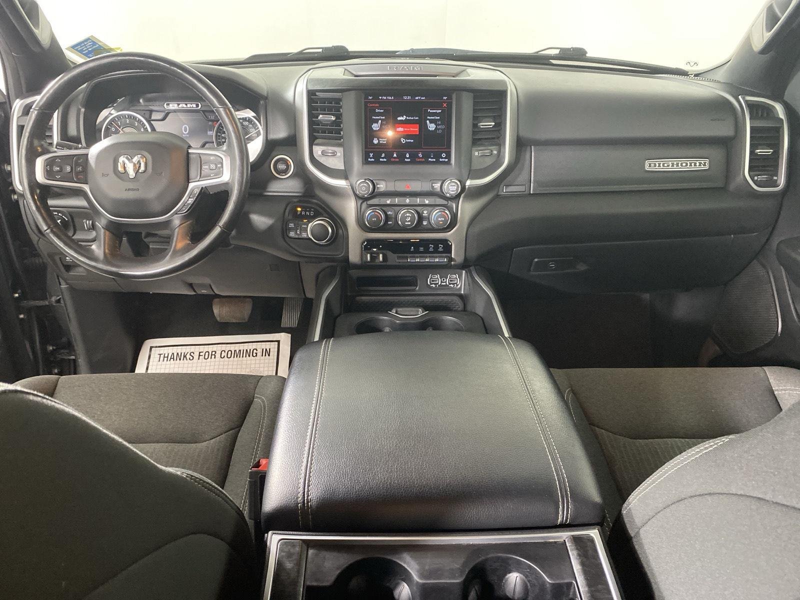 Used 2020 Granite Crystal Metallic Clearcoat Ram Big Horn image 26