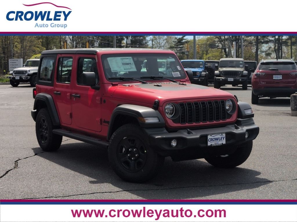 New 2026 Firecracker Red Clear-Coat Exterior Paint Jeep Sport image 1