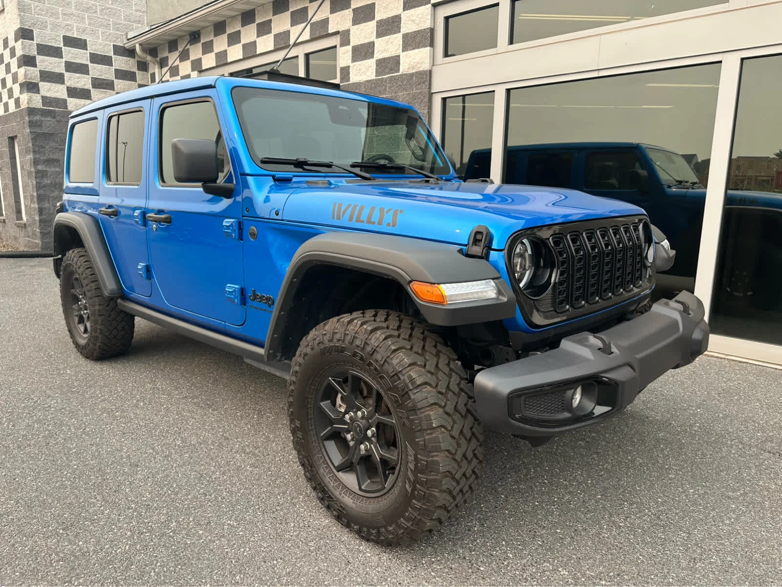 Used 2026 Hydro Blue Pearlcoat Jeep Willys image 2