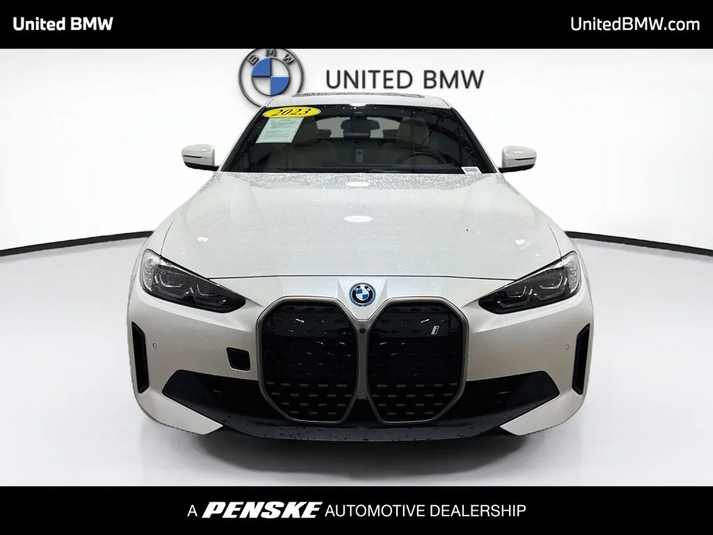 Certified 2023 BMW i4 40 with VIN WBY73AW06PFR23527 for sale in Roswell, GA