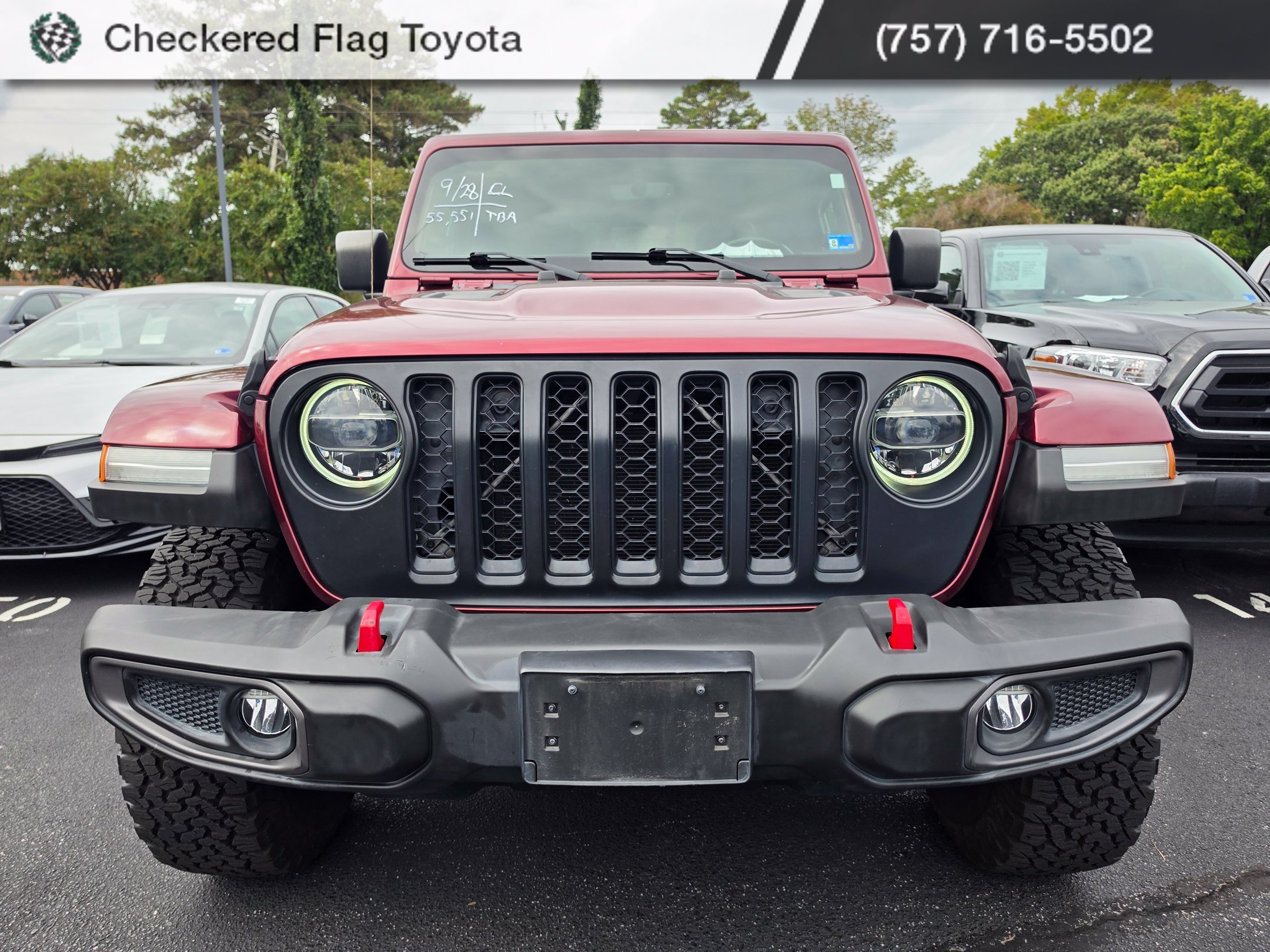 Used 2021 Snazzberry Pearlcoat Jeep Rubicon image 2