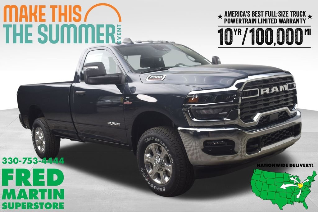 New 2026 Forged Blue Metallic Exterior Paint RAM Big Horn image 1