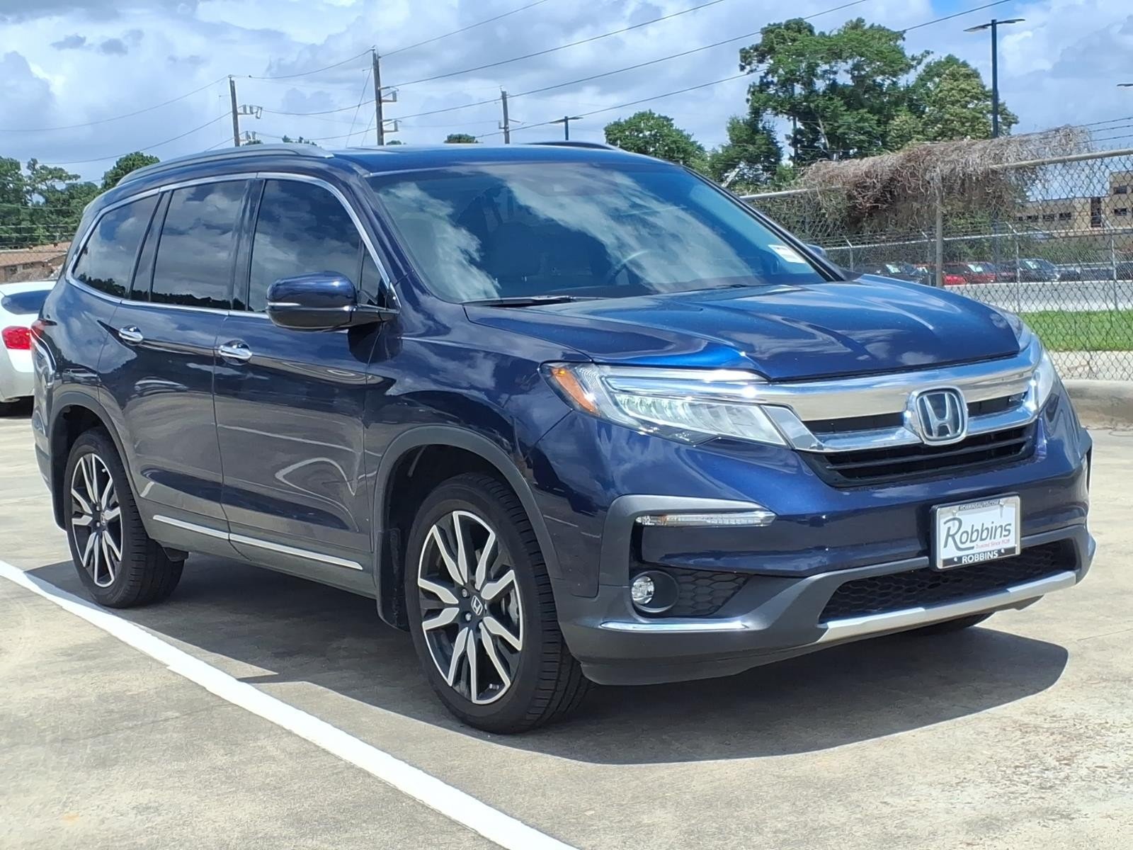 2022 Honda Pilot Touring 7-Passenger Blue at AutoNation Chrysler Jeep Dodge Ram Spring