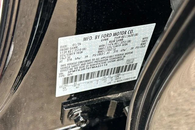 New 2026 Shadow Black Ford Premium image 48