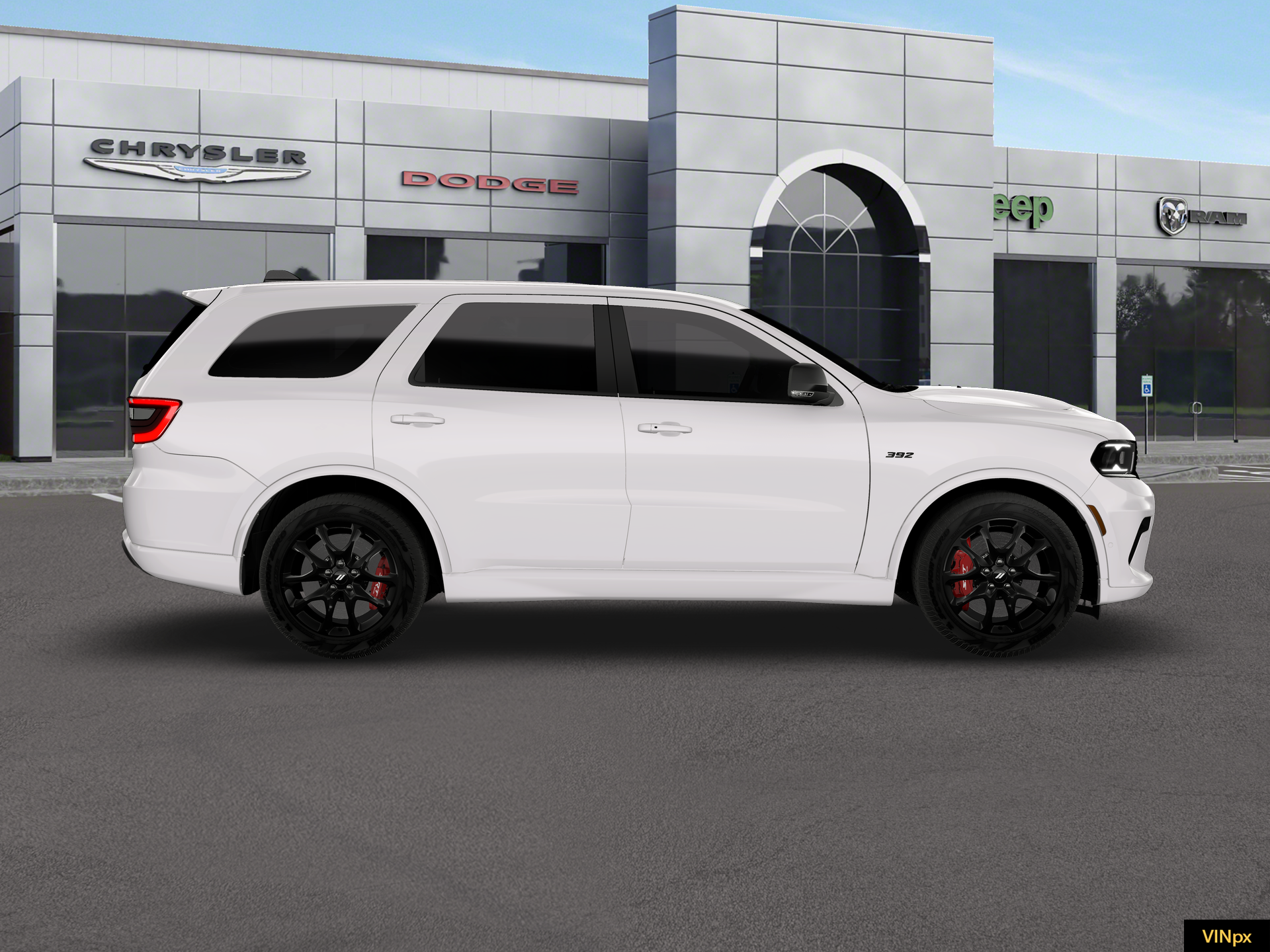 New 2026 White Knuckle Clear-Coat Exterior Paint Dodge R/T 392 AWD image 9