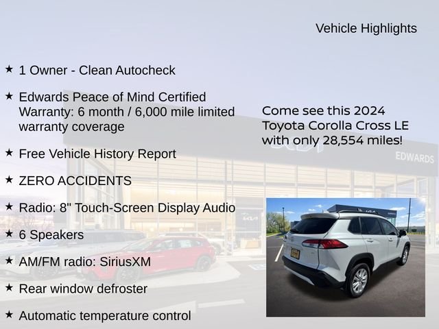Used 2024 Beige Toyota LE image 11