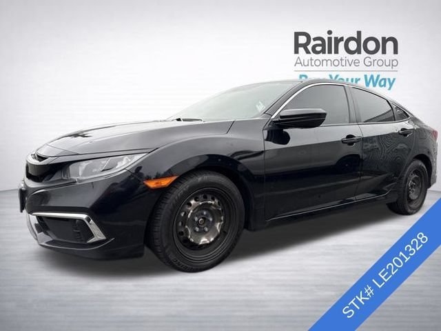 Used 2020 Crystal Black Pearl Honda LX image 3