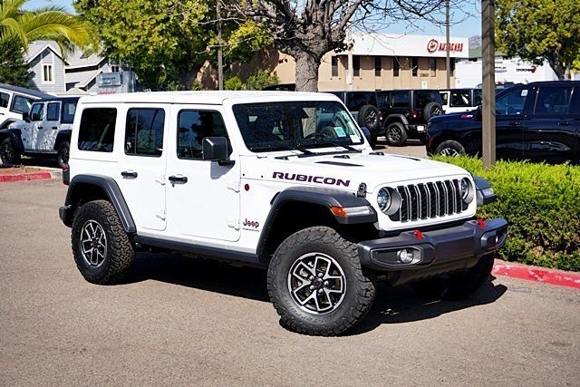 New 2026 Bright White Clear-Coat Exterior Paint Jeep Rubicon image 2