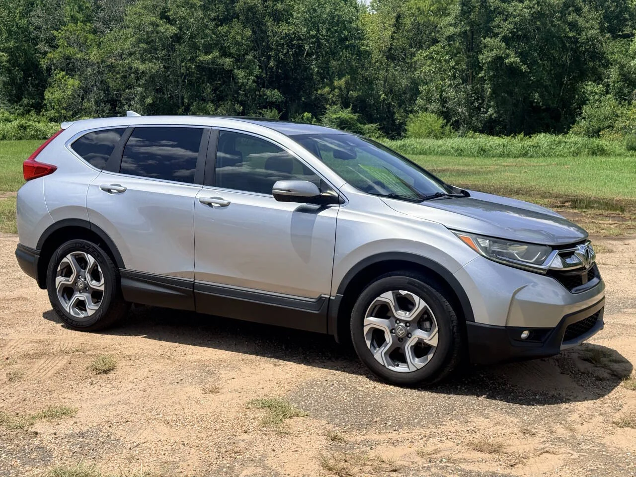 Used 2018 Silver Honda EX L 4dr SUV image 7