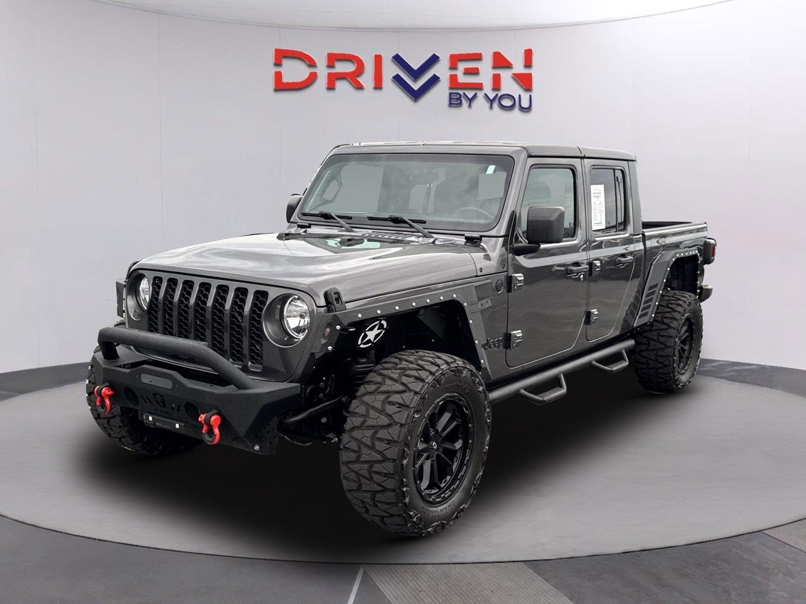 Used 2021 Granite Crystal Metallic Clearcoat Jeep Sport S image 8