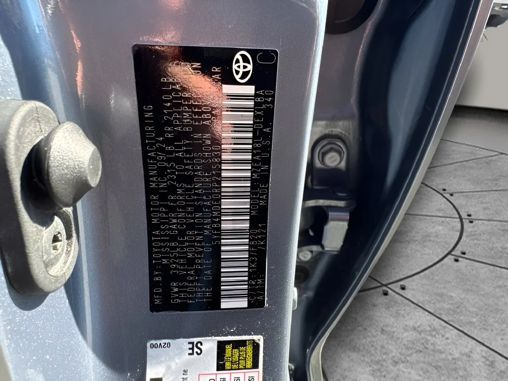 Used 2024 Gray Toyota LE image 23