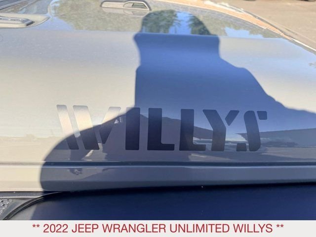 Certified Used 2022 Gray Jeep Unlimited Willys image 9