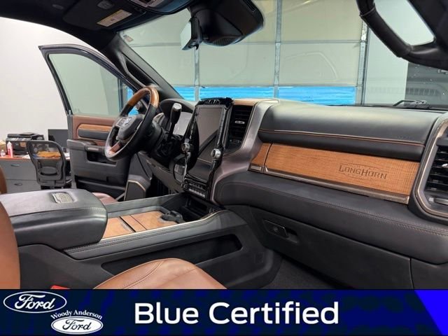 Certified Used 2021 Patriot Blue Pearlcoat Ram Longhorn image 29