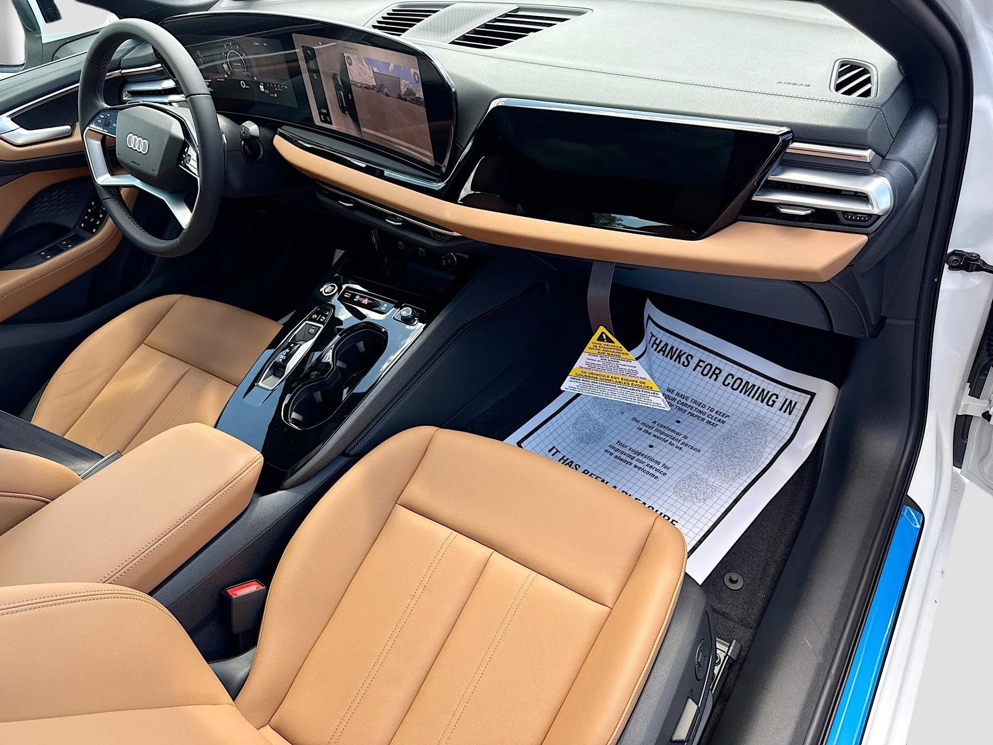New 2026 Glacier White Metallic Audi Premium image 12