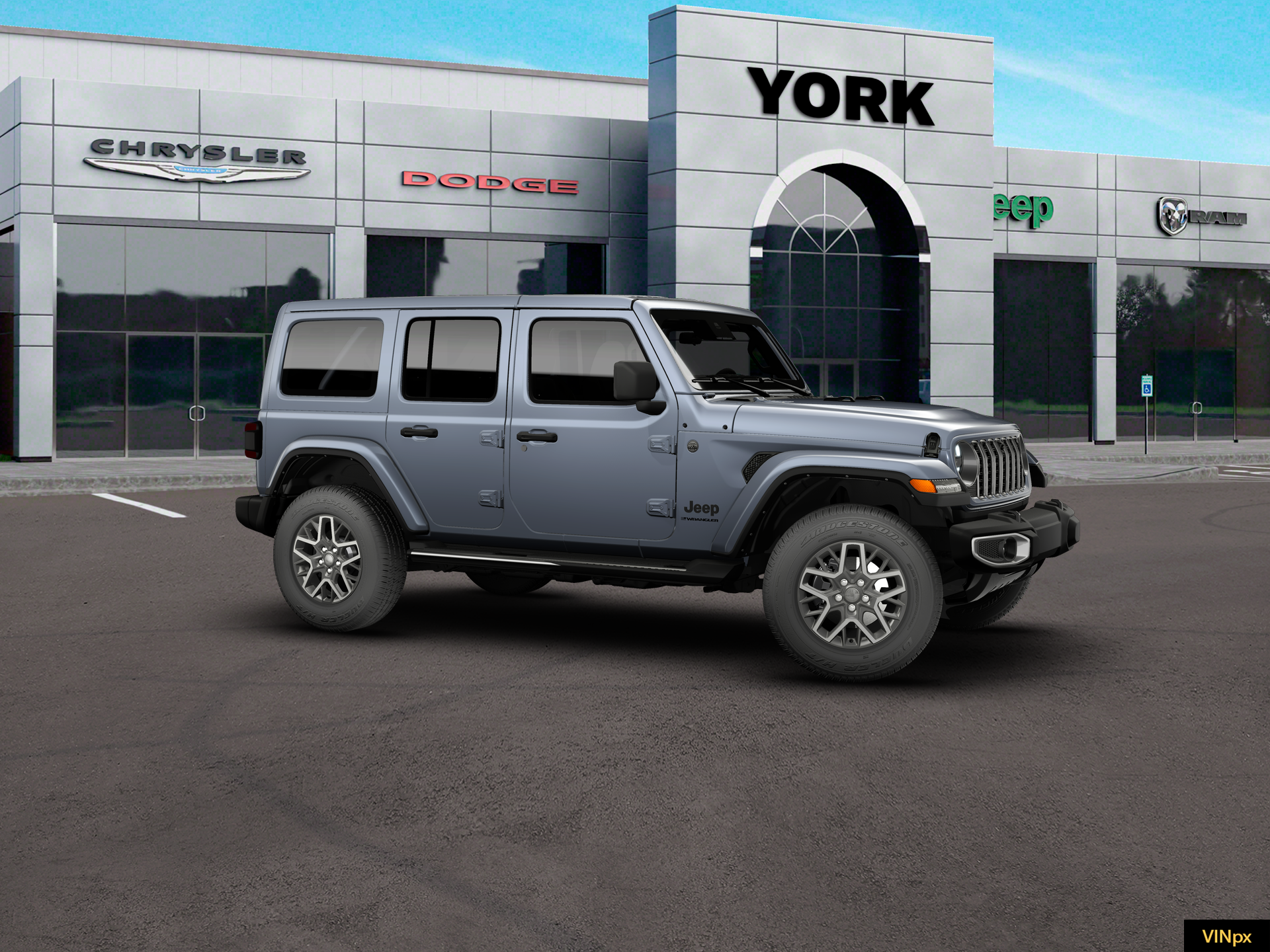 New 2026 Anvil Clear-Coat Exterior Paint Jeep Sahara image 10