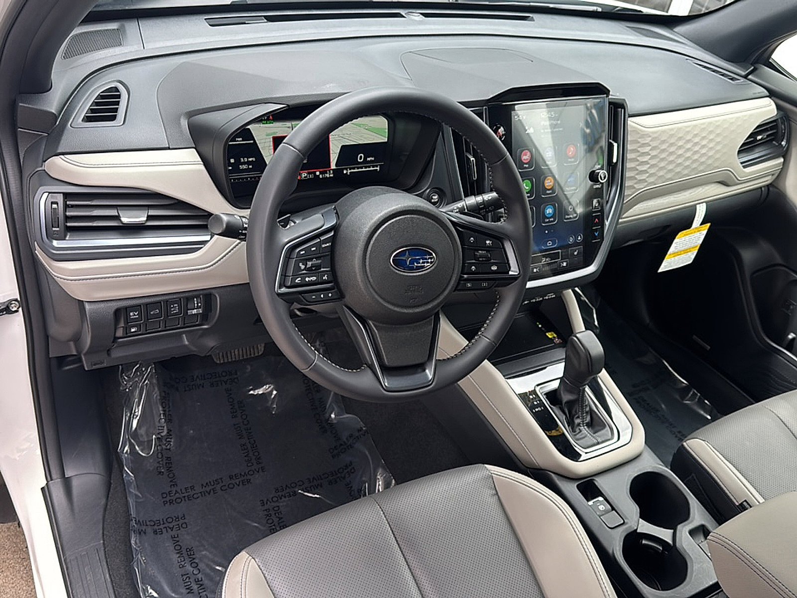 Used 2025 Crystal White Pearl Subaru Limited Hybrid image 10