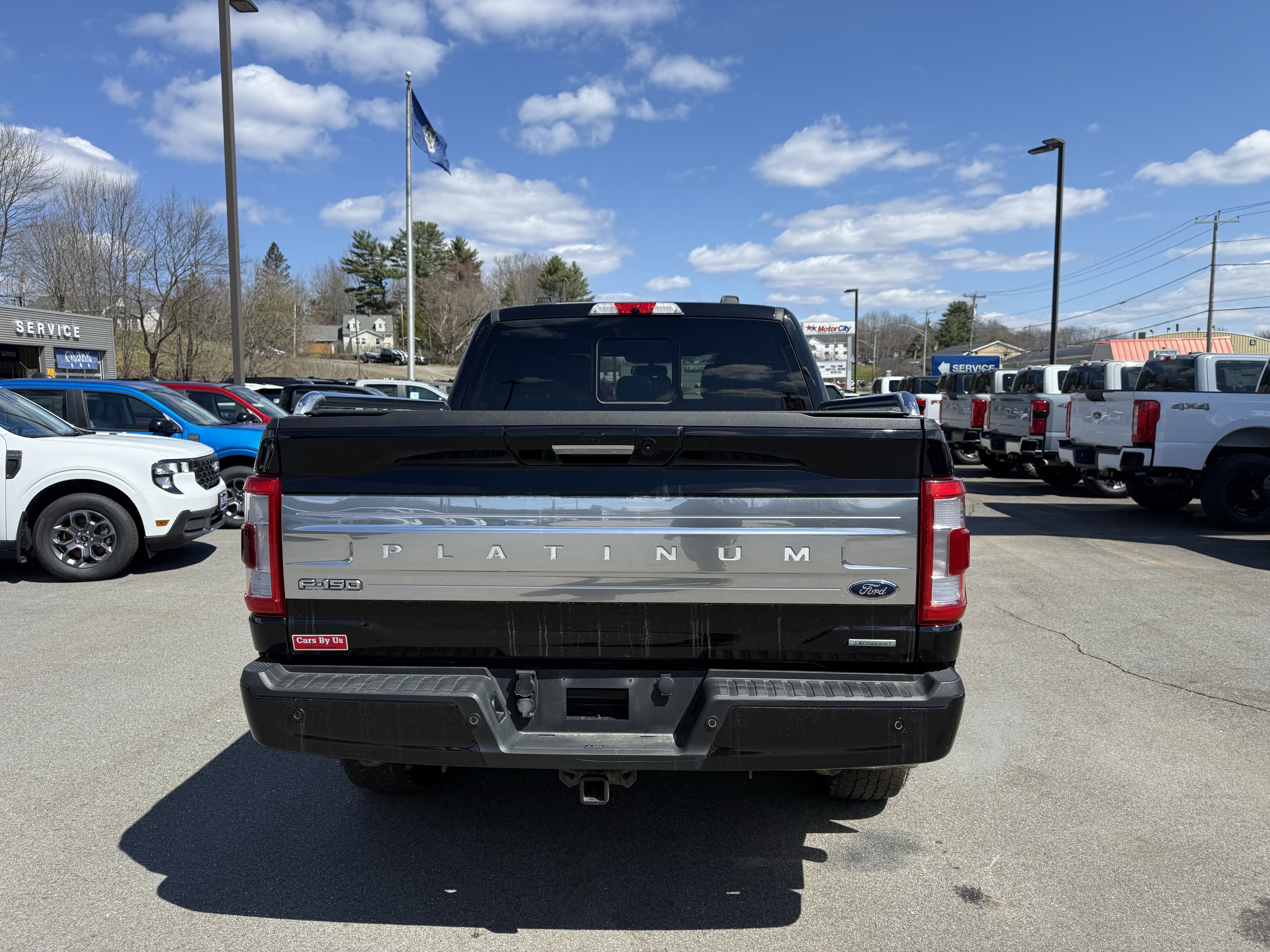 Used 2022 Agate Black Metal Ford Platinum image 7