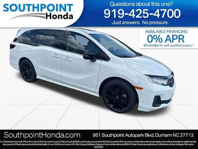 2026 Honda Odyssey Sport-L