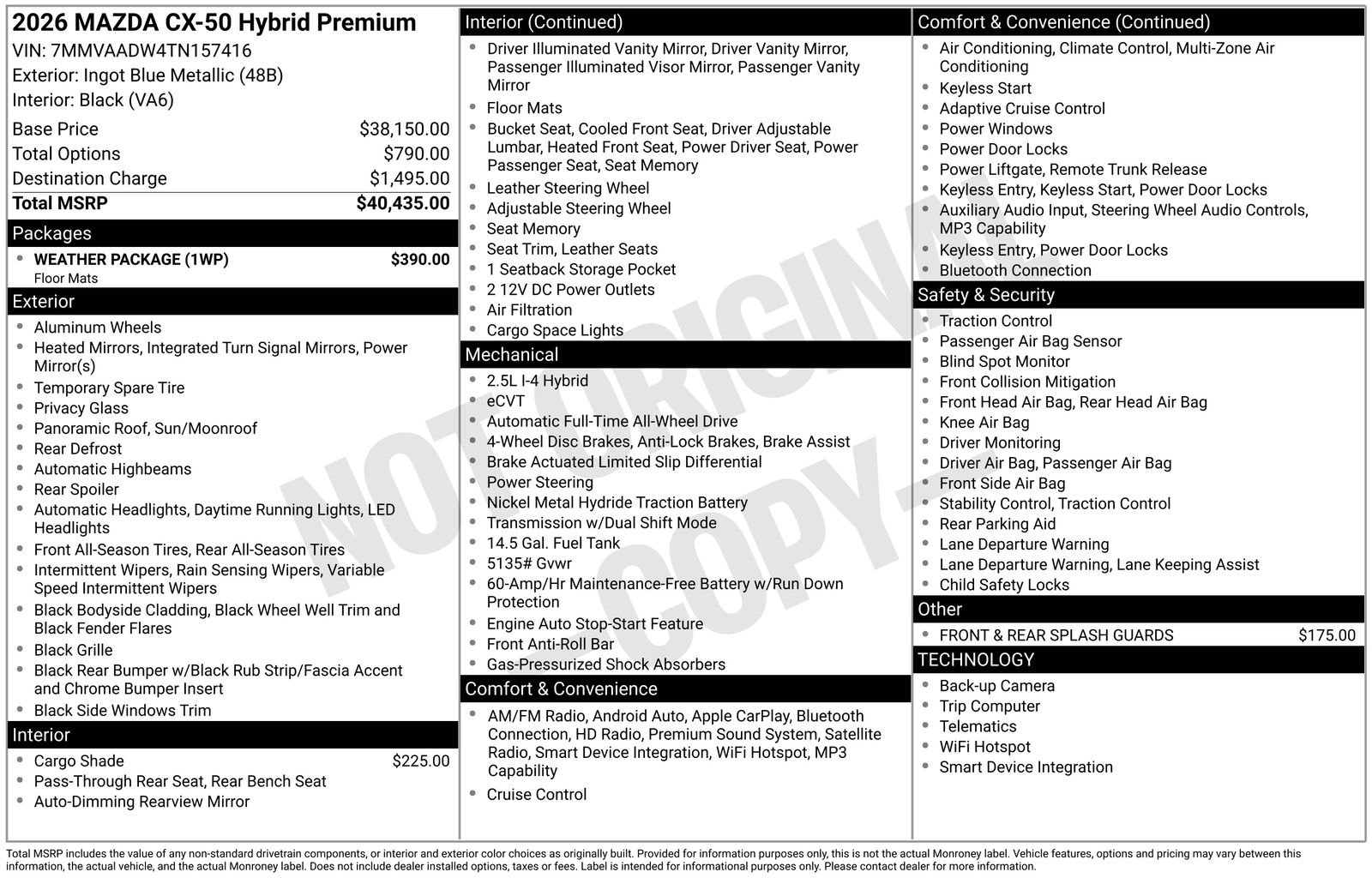 2026 Mazda CX-50 Premium - Photo 23