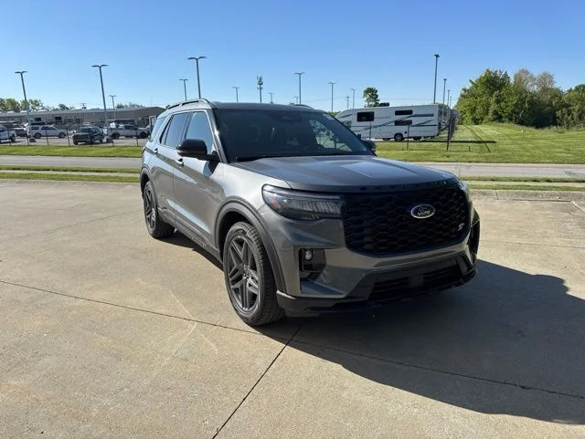 New 2026 Carbonized Gray Metallic Ford ST image 3
