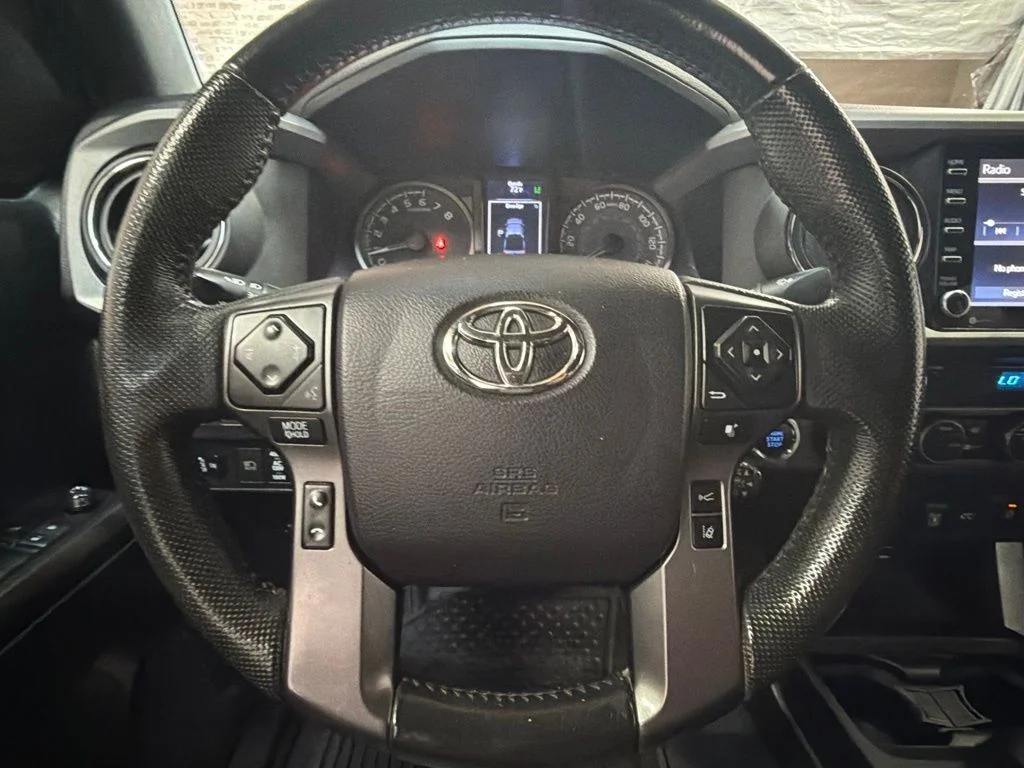 Used 2021 Silver Sky Metallic Toyota TRD Sport image 14