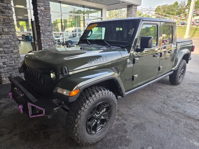 Used 2023 Sarge Green Clearcoat Jeep Willys image 1