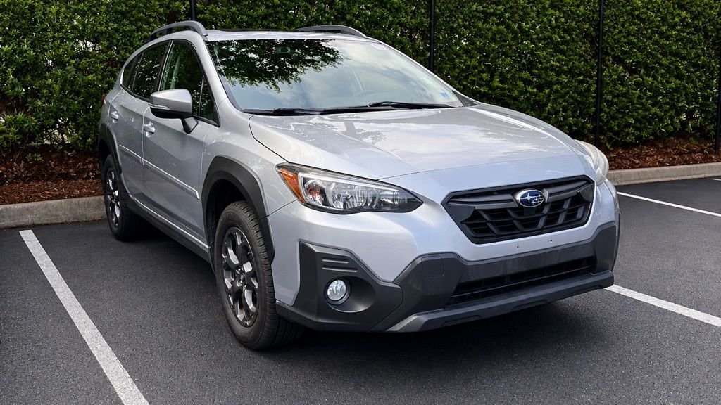 Used 2021 Ice Silver Metallic Subaru Sport image 1