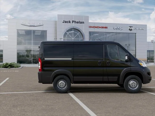 New 2026 Black Clear-Coat Exterior Paint RAM 1500 Low Roof Cargo Van 118 WB image 47