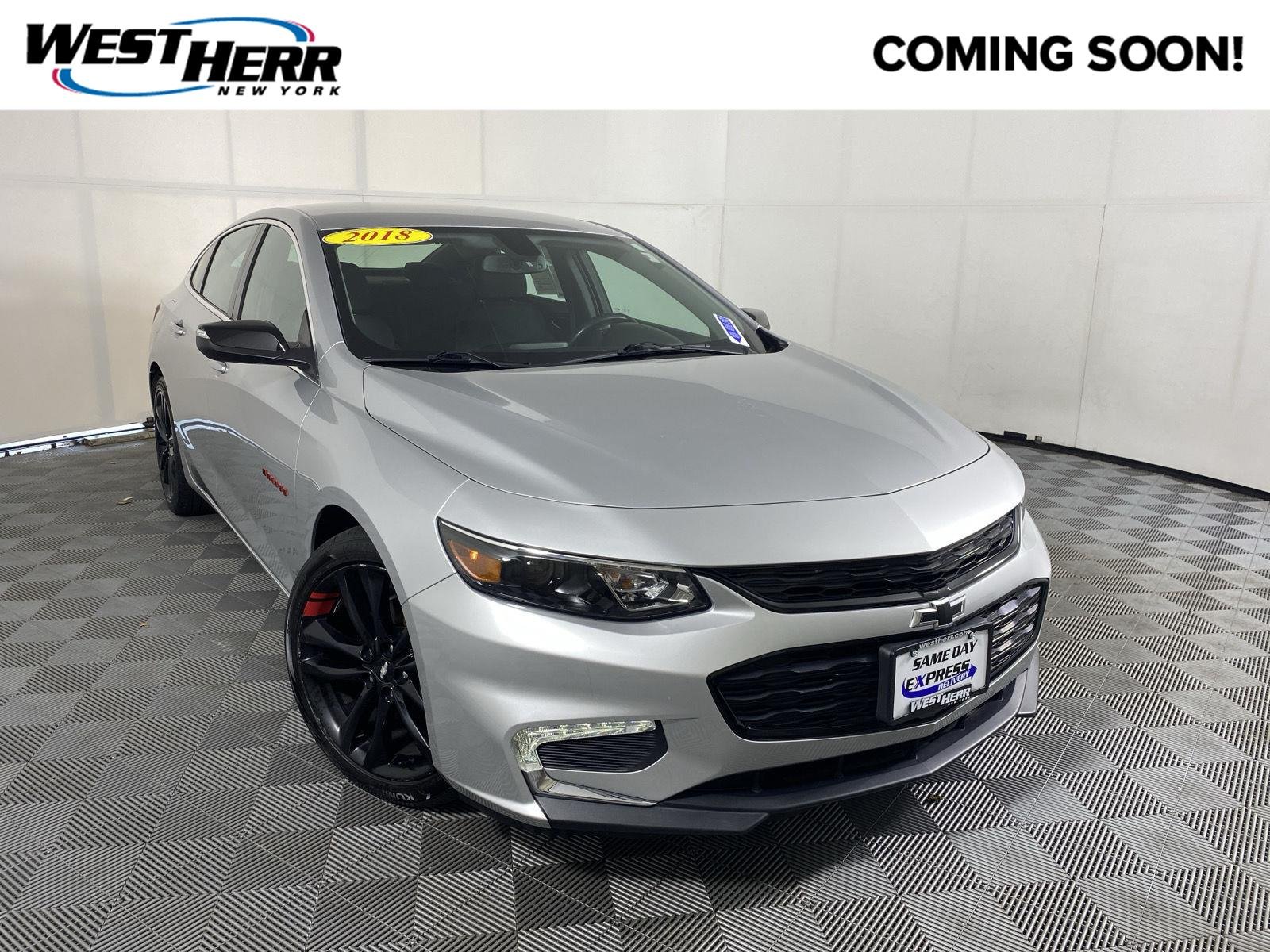 Used 2018 Silver Ice Metallic Chevrolet LT image 1