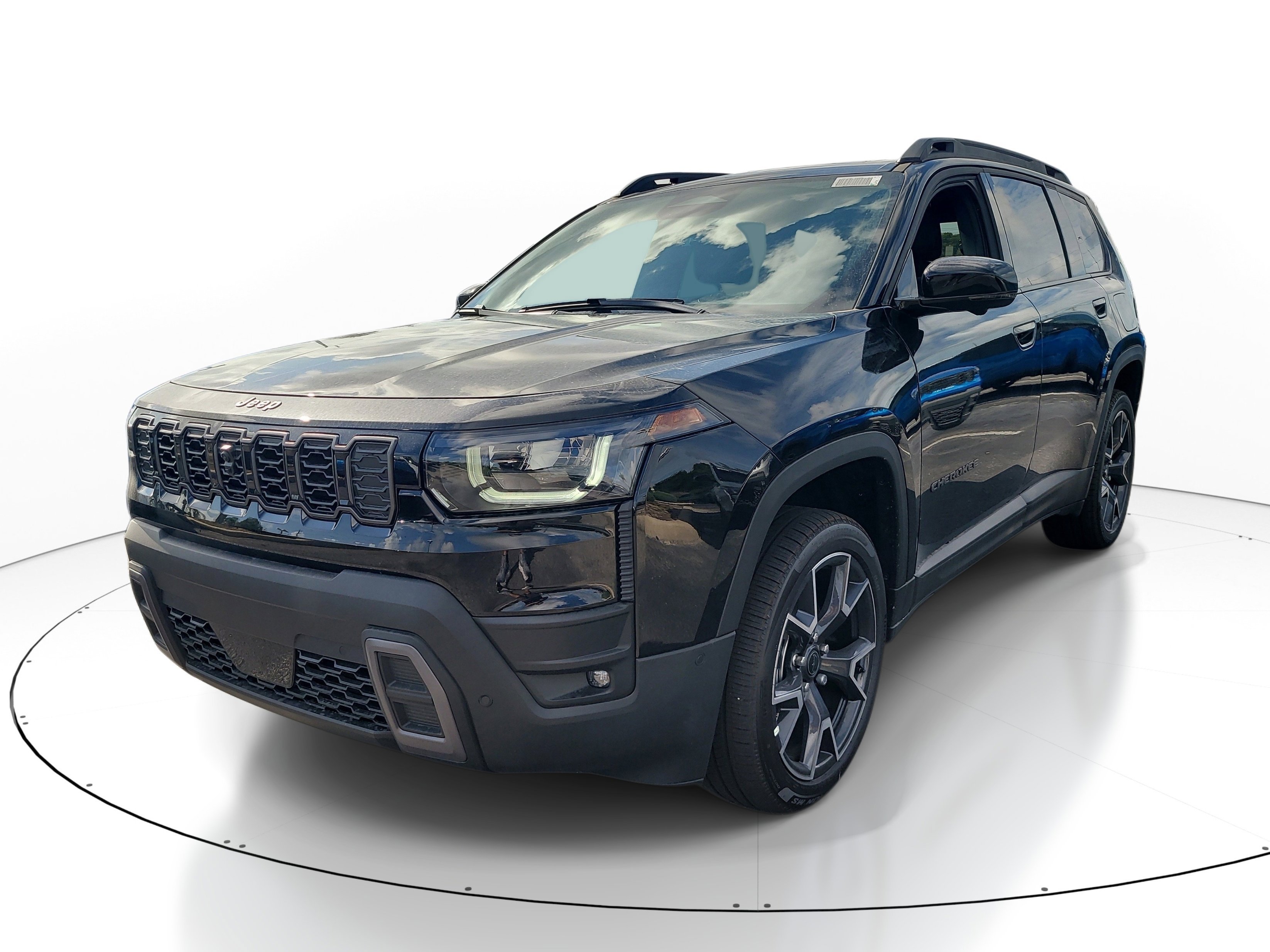 New 2026 Diamond Black Crystal Pearl-Coat Exterior Paint Jeep Overland image 4