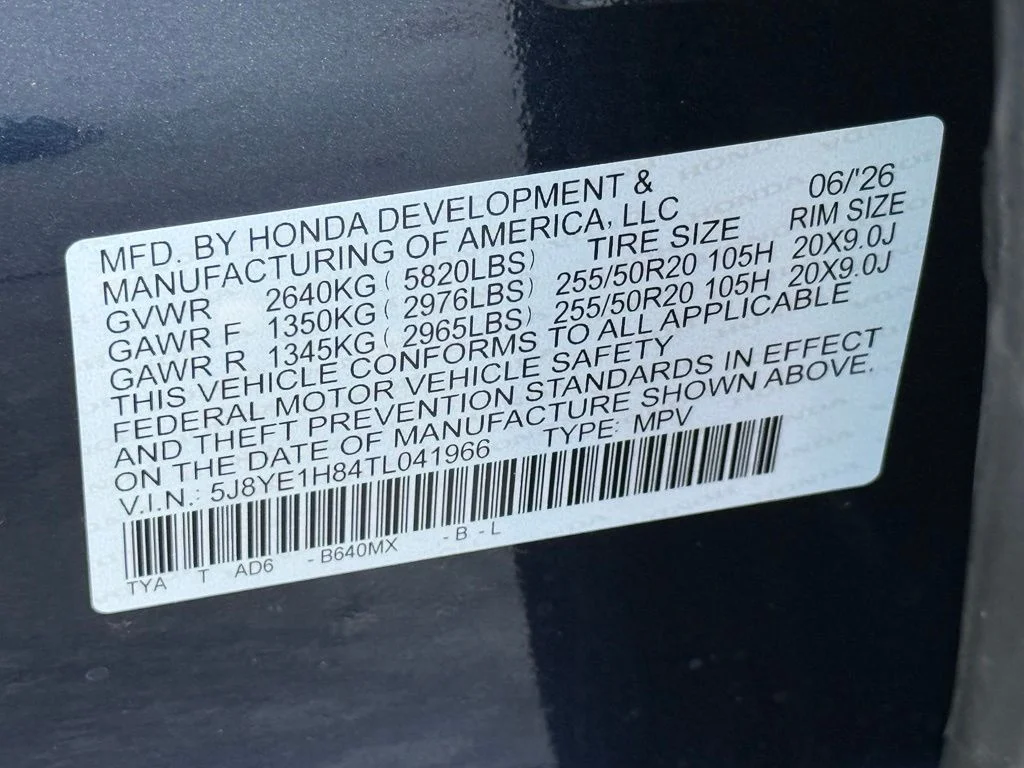 New 2026 Canyon River Blue Metallic Acura Advance Package image 31