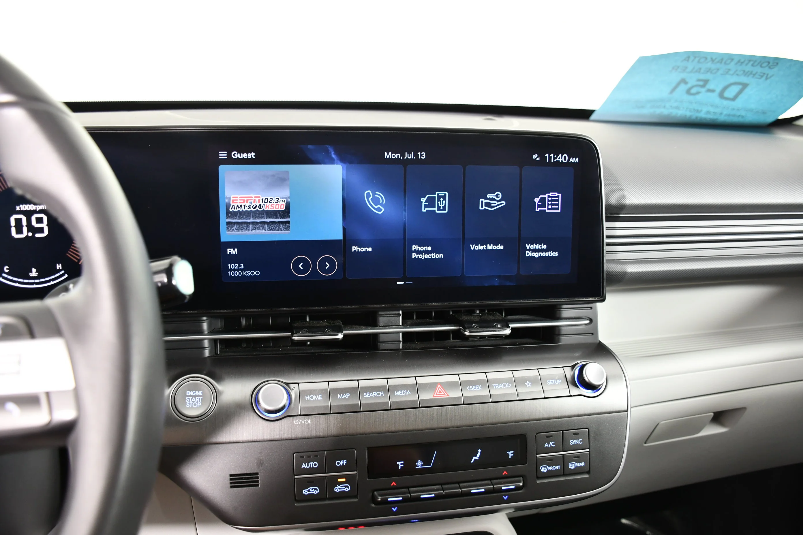 Used 2025 Abyss Black Pearl Hyundai SEL image 26