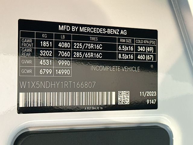 2024 Mercedes-Benz Sprinter Cargo Van Base - Photo 29