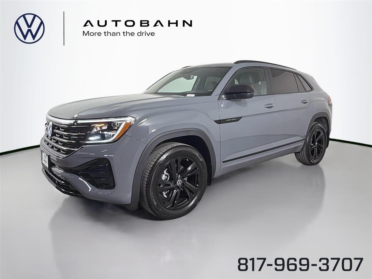 New 2026 Pure Gray Volkswagen 2.0T SEL R-Line Black image 1