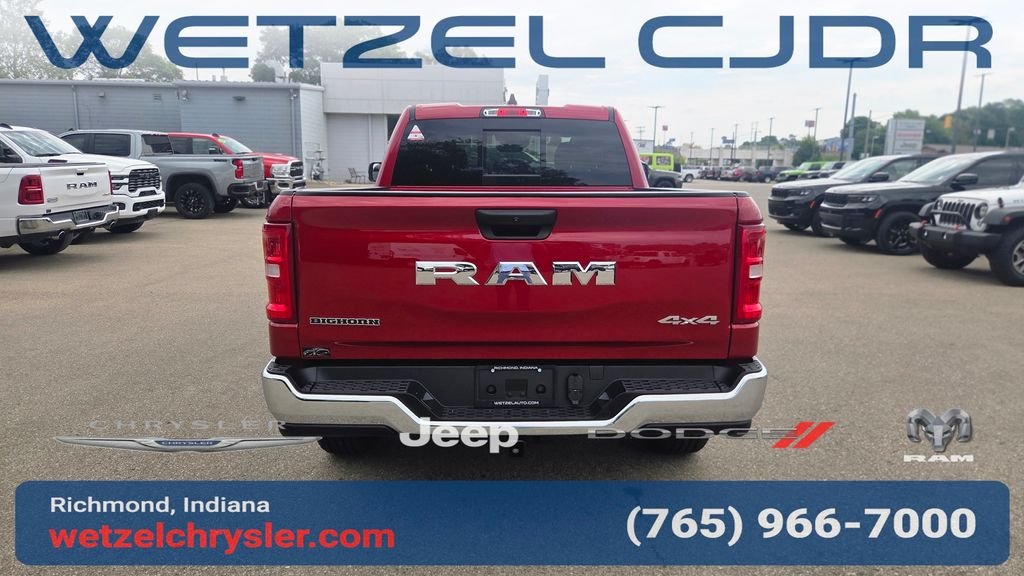 New 2026 Molten Red Pearl-Coat Exterior Paint RAM Big Horn/Lone Star image 6