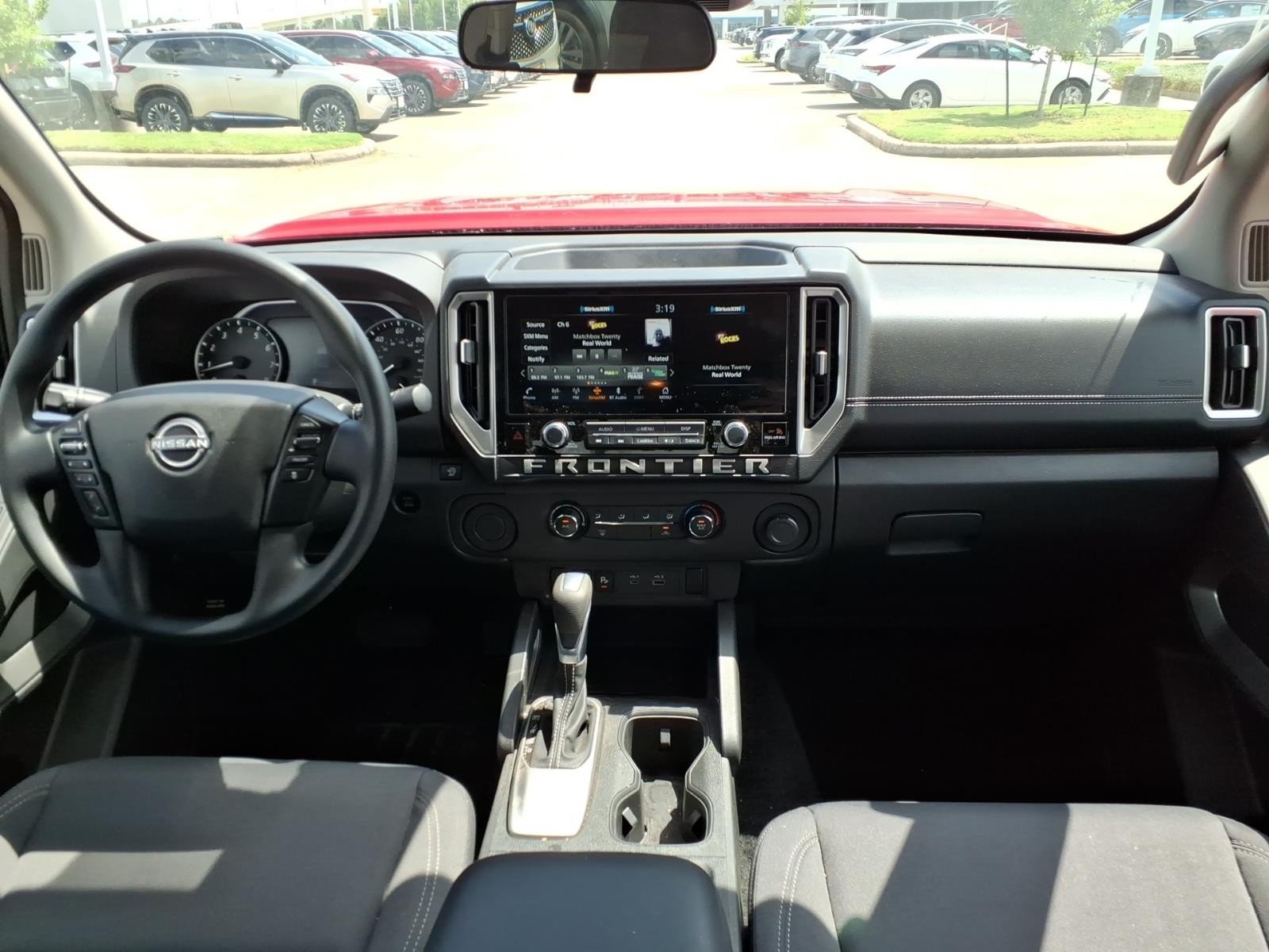 2026 Nissan Frontier SV Red at Robbins Nissan