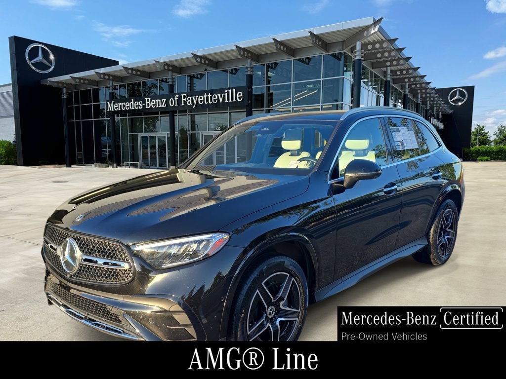 Certified Used 2024 Black Mercedes-Benz GLC 300 image 1