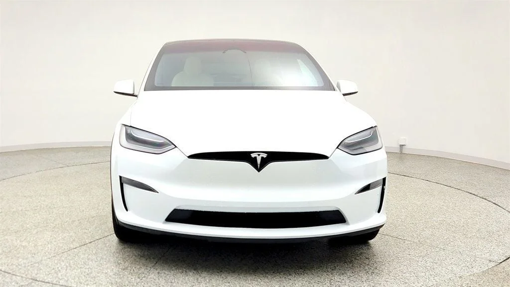Used 2022 Pearl White Multi-Coat Tesla AWD w/ 22