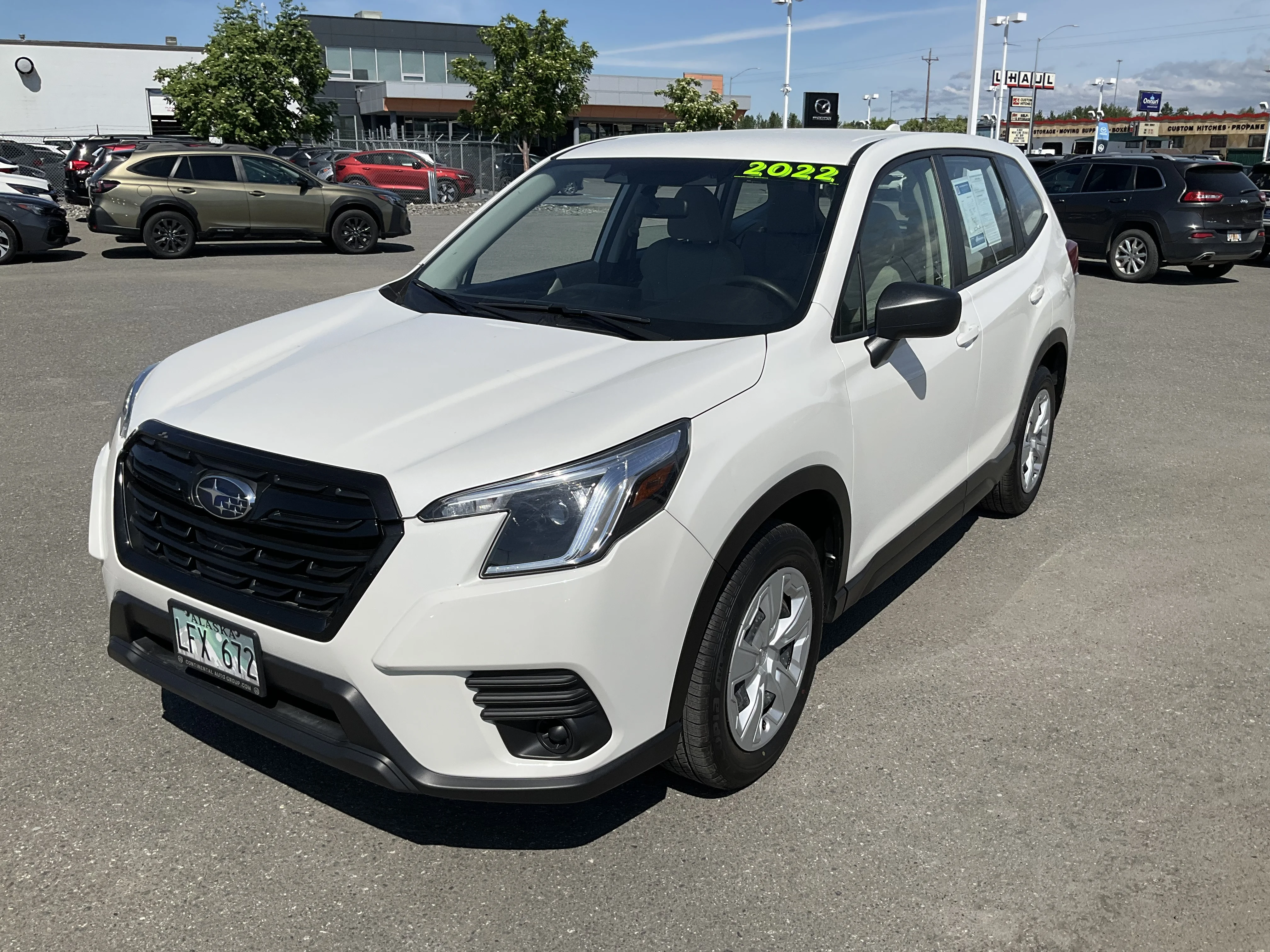Used 2022 Crystal White Pearl Subaru  image 1