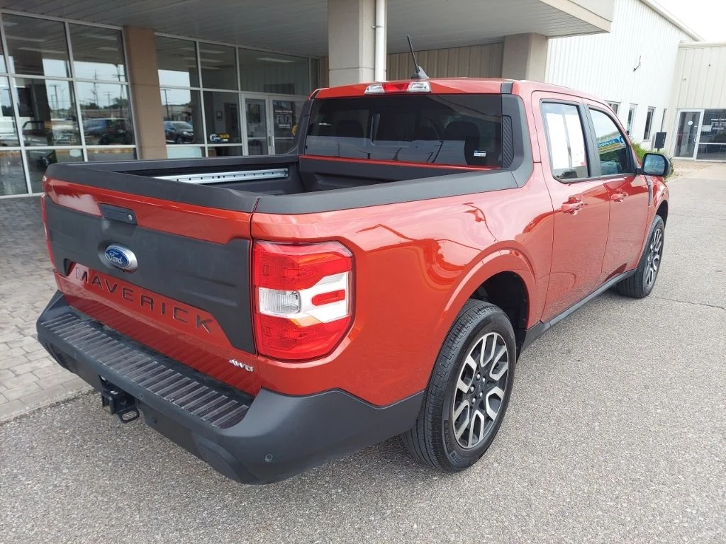 Certified Used 2024 Red Ford Lariat image 7